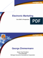 Electronic Marketing: One DMO's Perspective