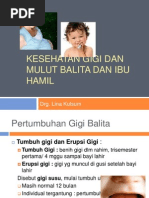 Download Kesehatan Gigi Dan Mulut Balita Dan Ibu Hamil by Lina Kulsum SN96154479 doc pdf