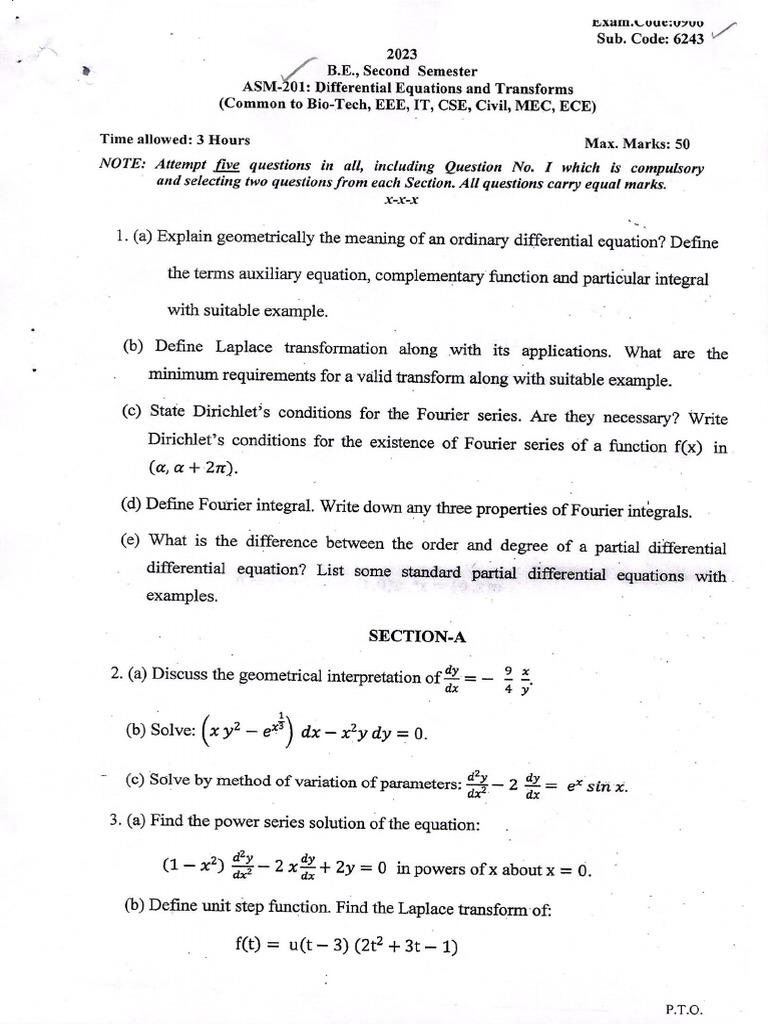 2023 Maths | PDF