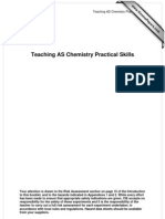 Teaching AS Chemistry Practical Skills