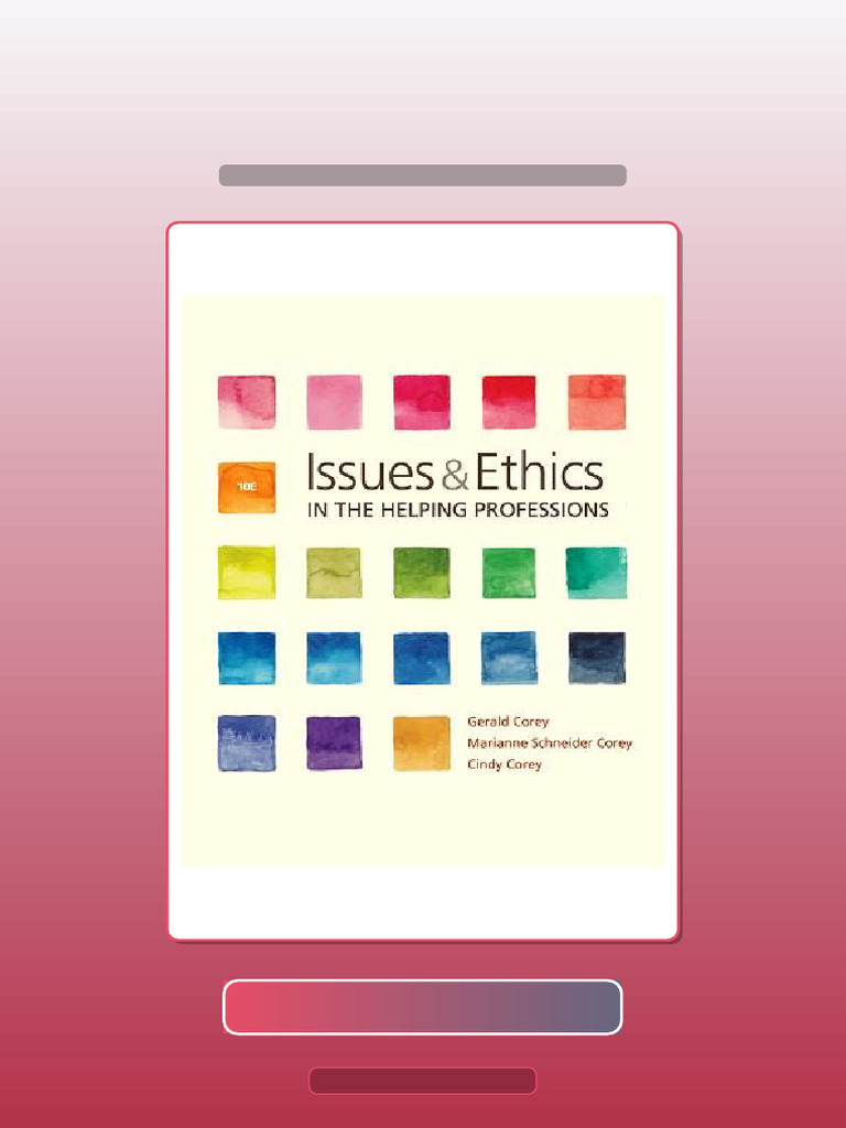 Test Bank For Issues and Ethics in The Helping Professions 10th Edition ...