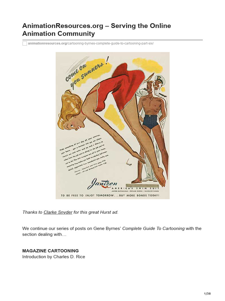 Magazine Cartooning Insights and Profiles | PDF | Cartoon | Cartooning