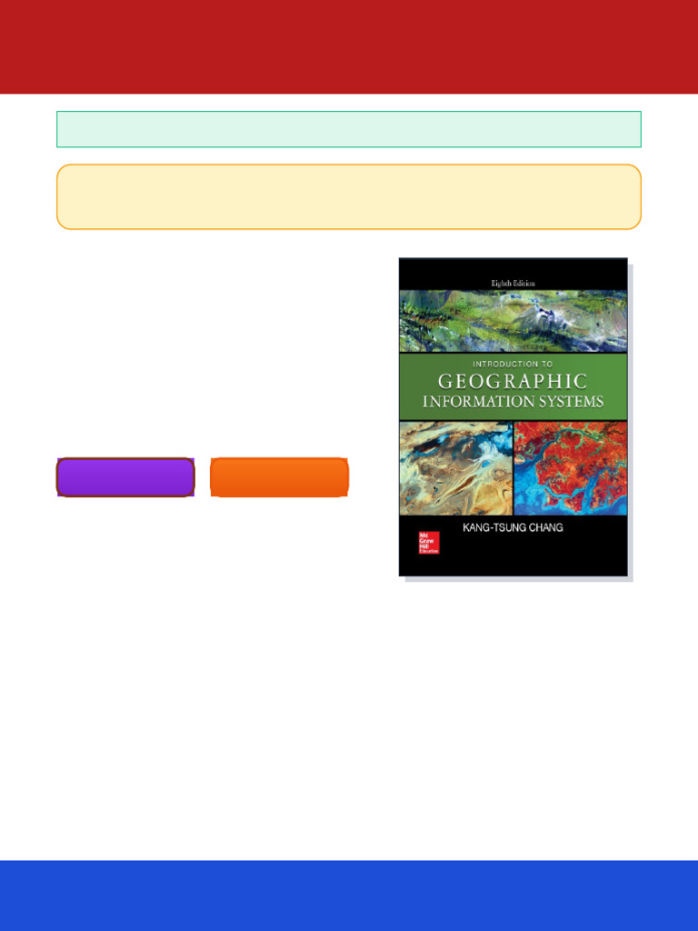 Introduction to geographic information systems Eighth Edition. Edition ...