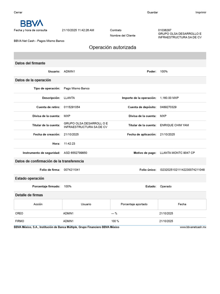Llanta Montc 9047 CP | PDF | Peso mexicano | Bancos