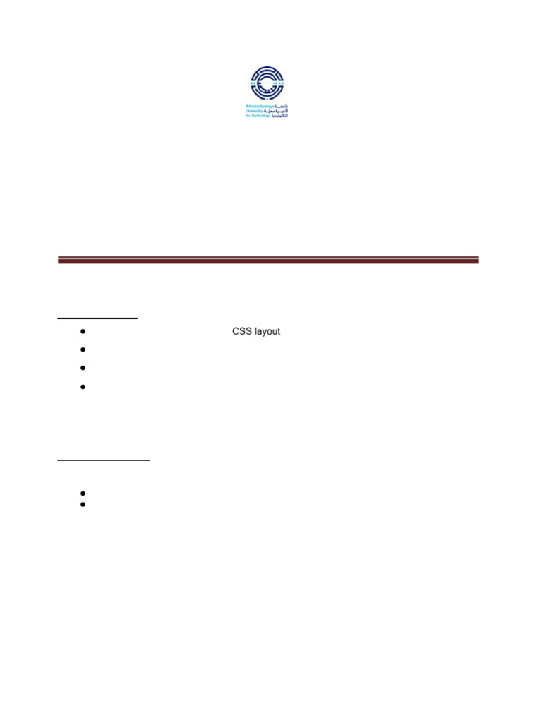 Web Design Lab - Lab 5 Exercise-Section1 | PDF | Computing