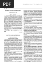 Despacho normativo n.º 13-A/2012