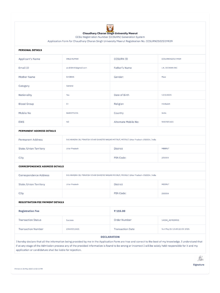 Application | PDF