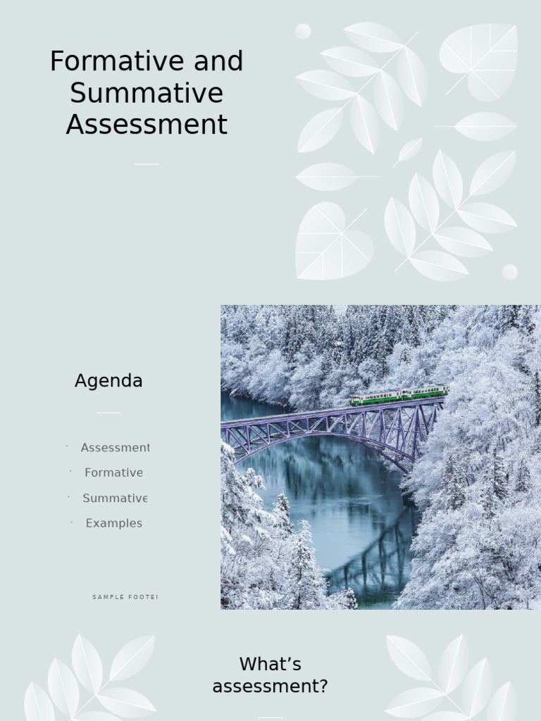Formative vs. Summative Assessment Guide | PDF | Educational Assessment ...