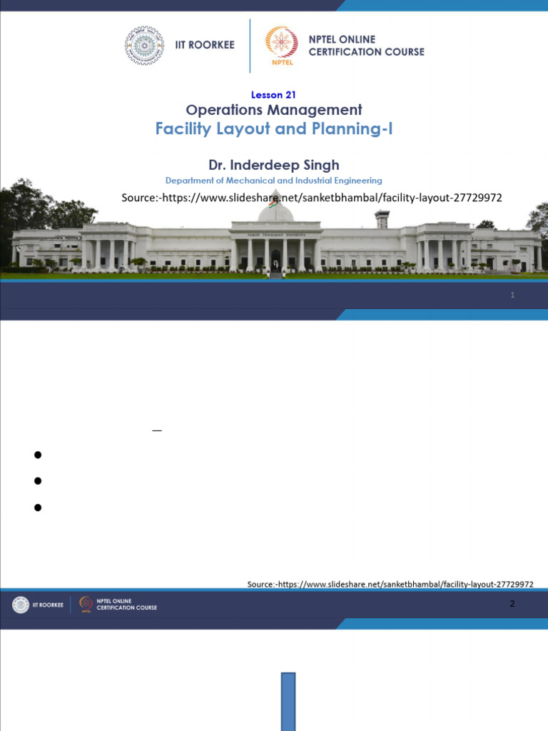 Facility Layout and Planning Overview | PDF | Machines | Secondary ...