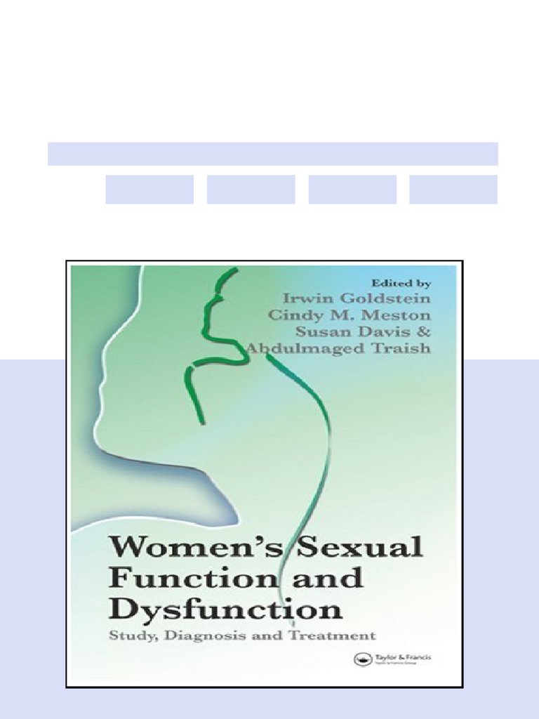 Women s Sexual Function and Dysfunction Study Diagnosis and Treatment ...