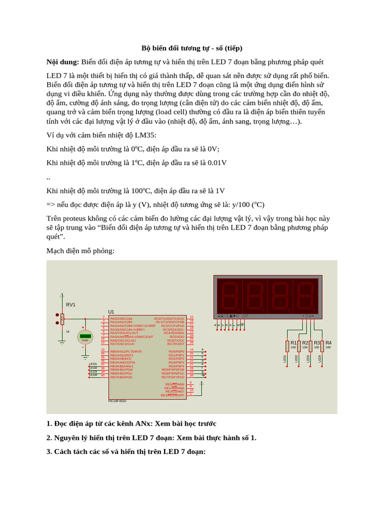 Adc 7seg | PDF