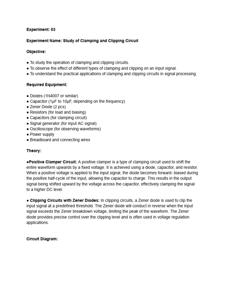 CSE210L Exp 3 | PDF | Electrical Engineering | Electricity