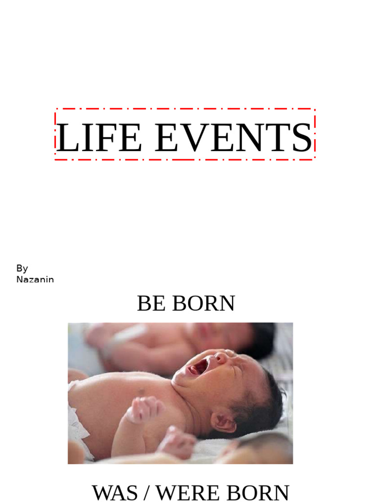 Life Events Flashcards - 128542 | PDF