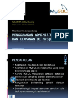 Modul 5 Menggunakan Administrasi Dan Keamanan Di Mysql 3