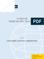 Curso de Derecho Del Tránsito, Leonardo Aravena