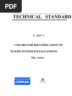 Utility Pipeline Color Coding SOP | PDF | Pipe (Fluid Conveyance) | Valve