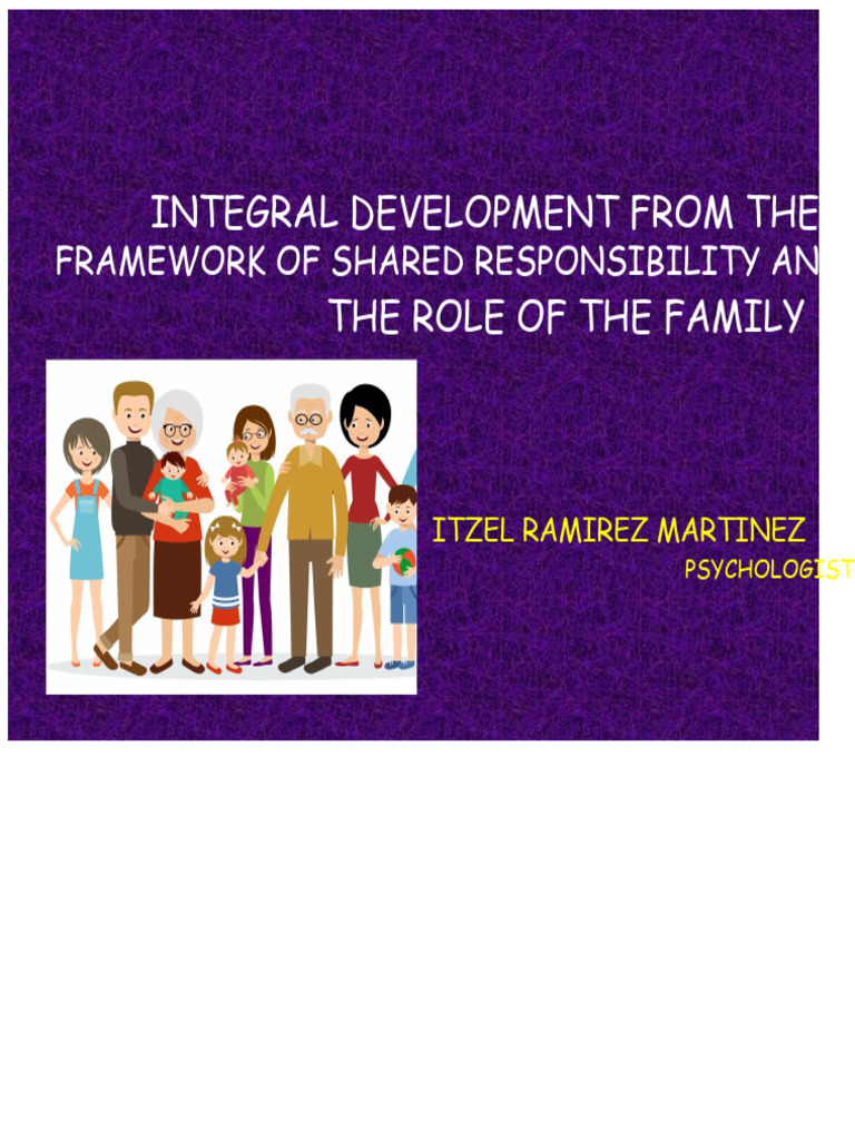 Integral Development From The Framework of Co-Responsibility | PDF ...
