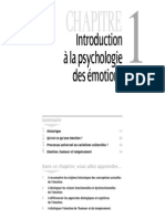 Introduction Psychologie Des Emotions