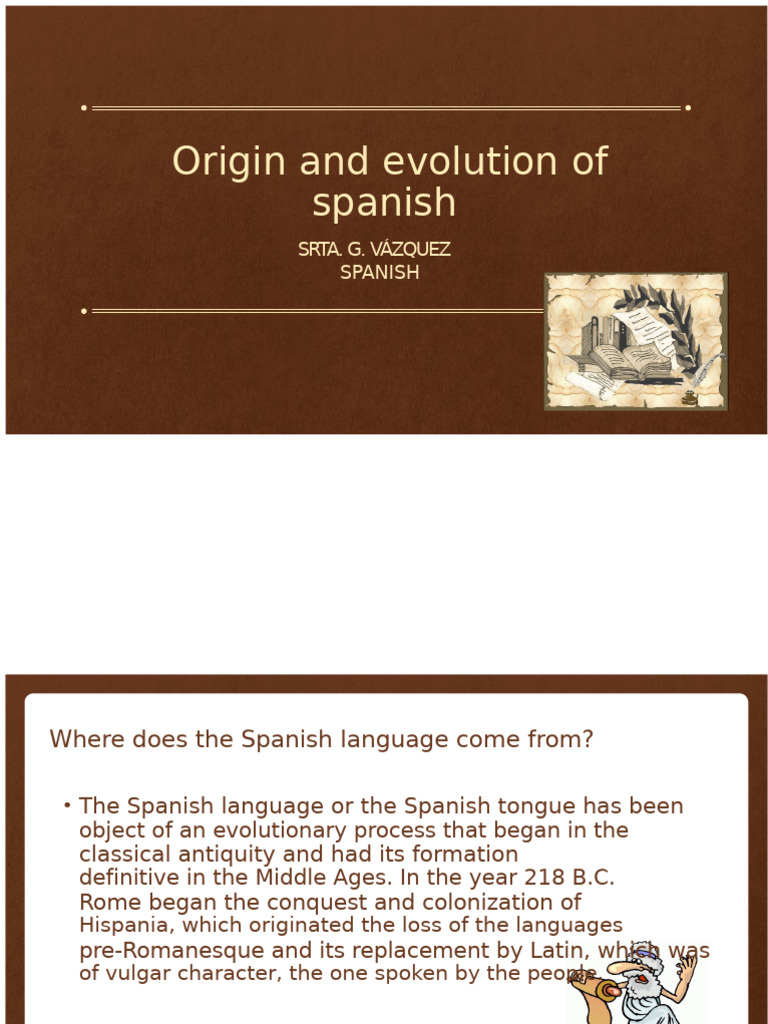 Origin and Evolution of Spanish | PDF | Iberian Peninsula | Spain