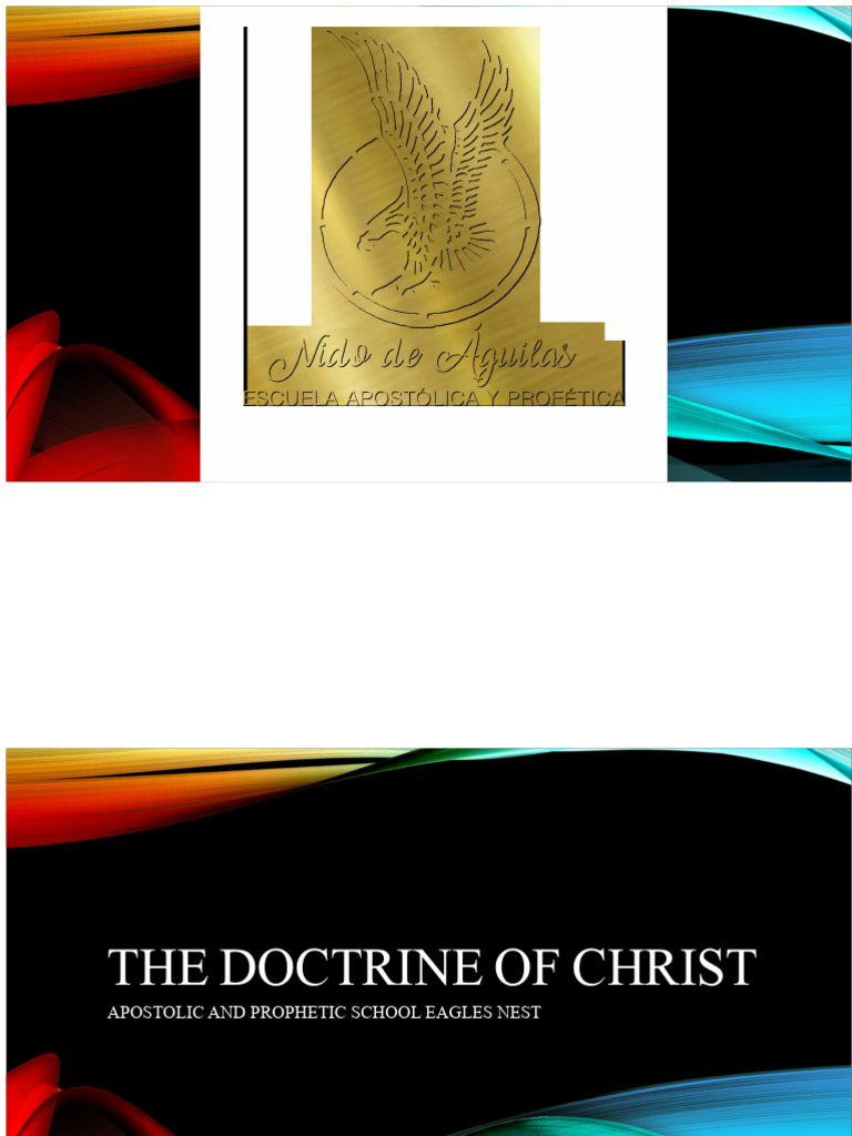 Understanding the Doctrine of Christ | PDF | Jesus | Gospel Of Matthew