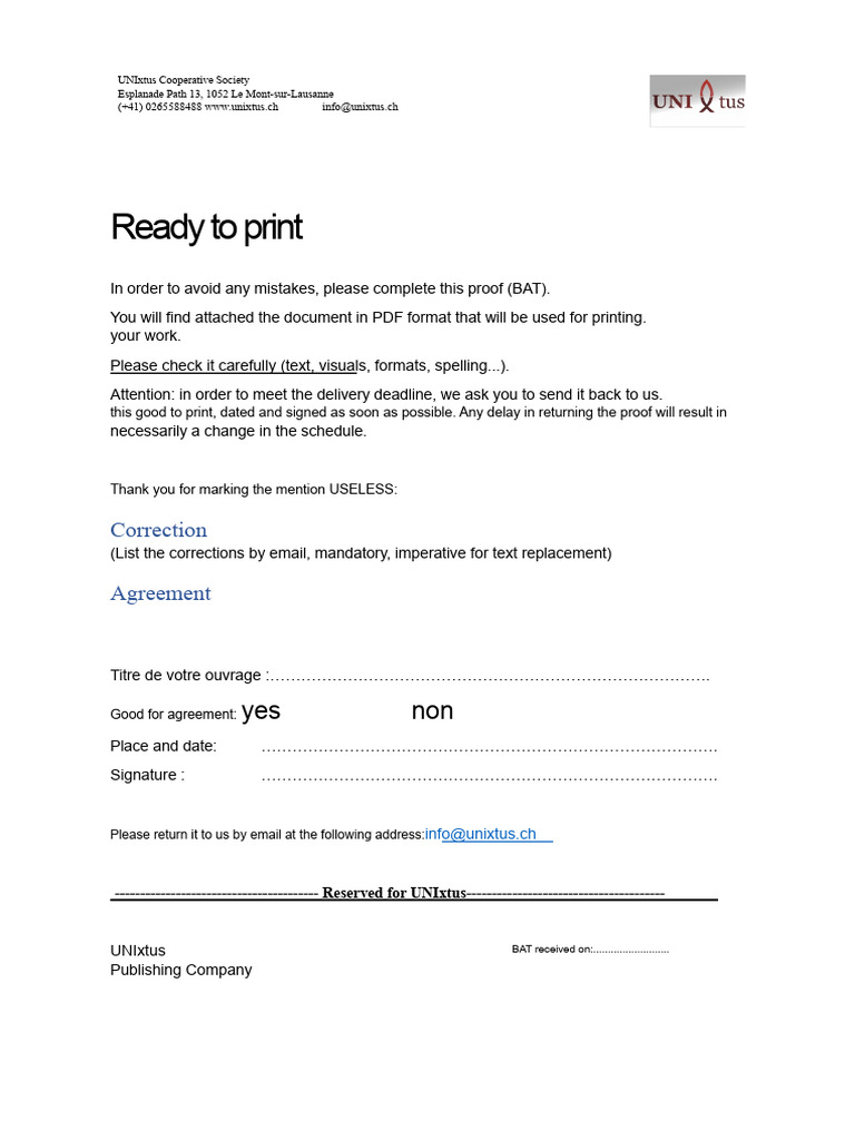Good to print | PDF
