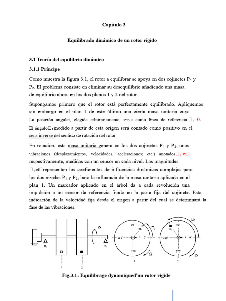 Equilibrado Dinámico de Rotor Rígido | PDF | Rodamiento (Mecánico ...
