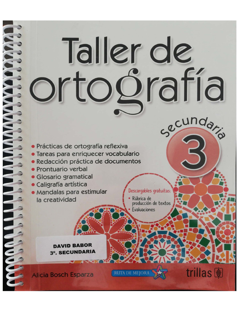 Spelling Workshop 1 trillas | PDF