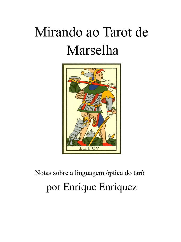 Linguagem Óptica do Tarot de Marselha | PDF | Tarô | Narrativa