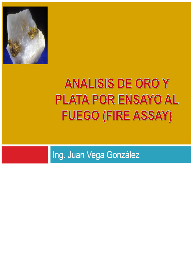 223945715 Gold Fire Assay Analysis | PDF | Metallurgical Assay | Silver