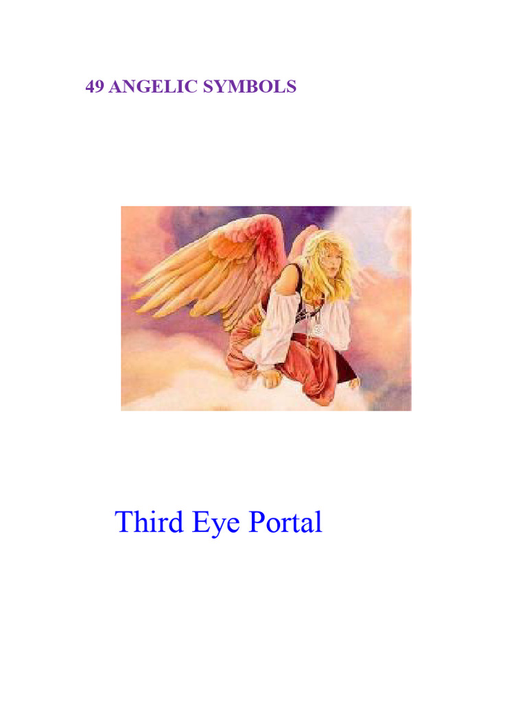 49 Angelic Symbols for Healing and Harmony | PDF | Love | Angel