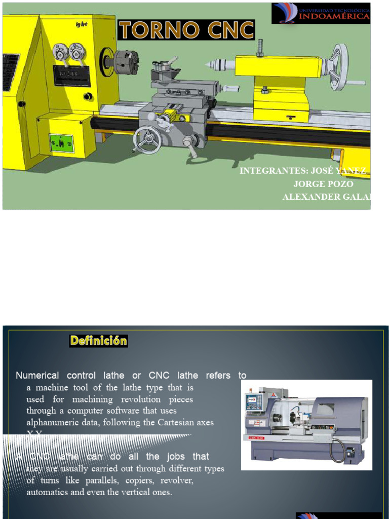 CNC Lathe | PDF | Machining | Mechanical Engineering