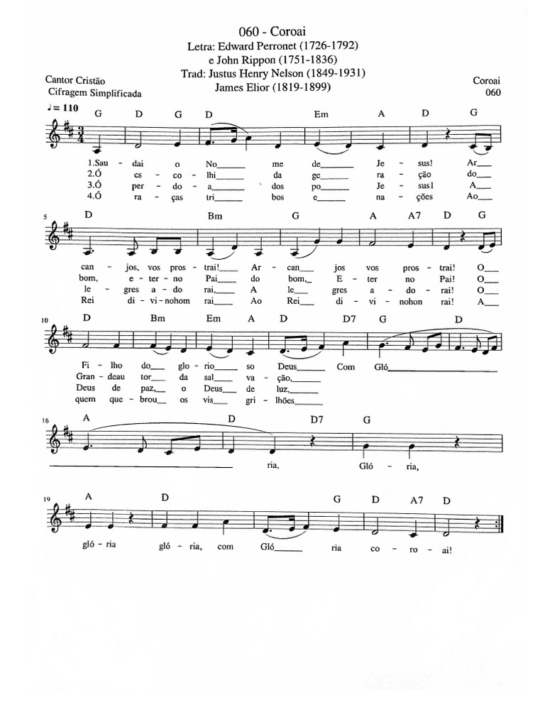 Hymn 60 Choir Sing Christian Singer | PDF