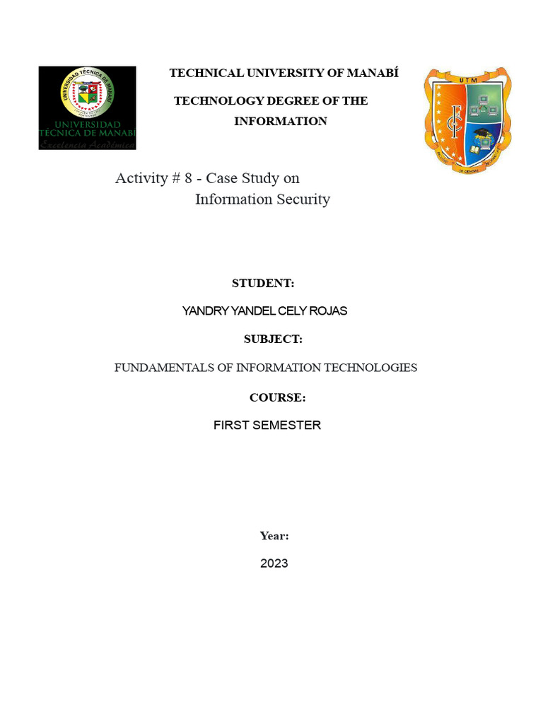 Case Study: Human Factors in Cybersecurity | PDF | Security | Computer ...