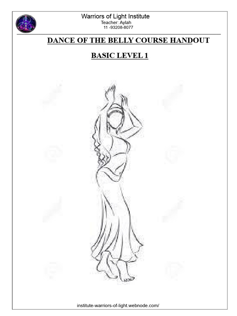 Basic Belly Dance Course Overview | PDF | Dances