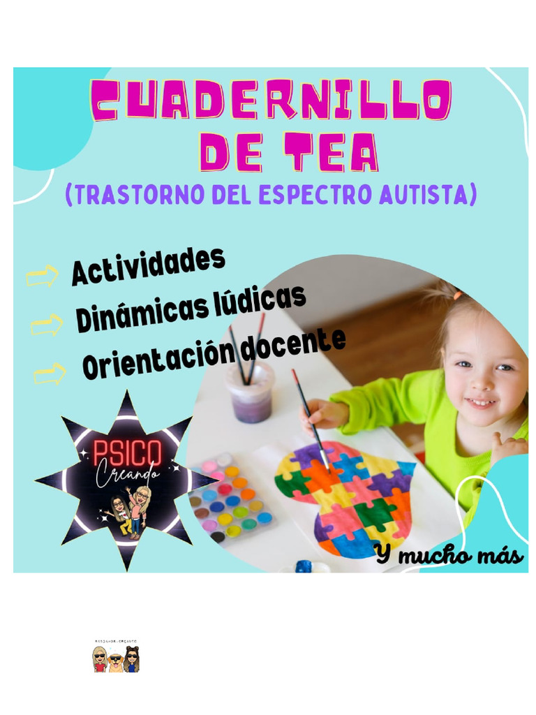 Tea Notebook. We Are Creating | PDF | Autism | Cognitive Science
