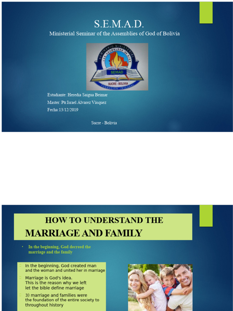 Understanding Marriage and Family Dynamics | PDF | Marriage | Wife