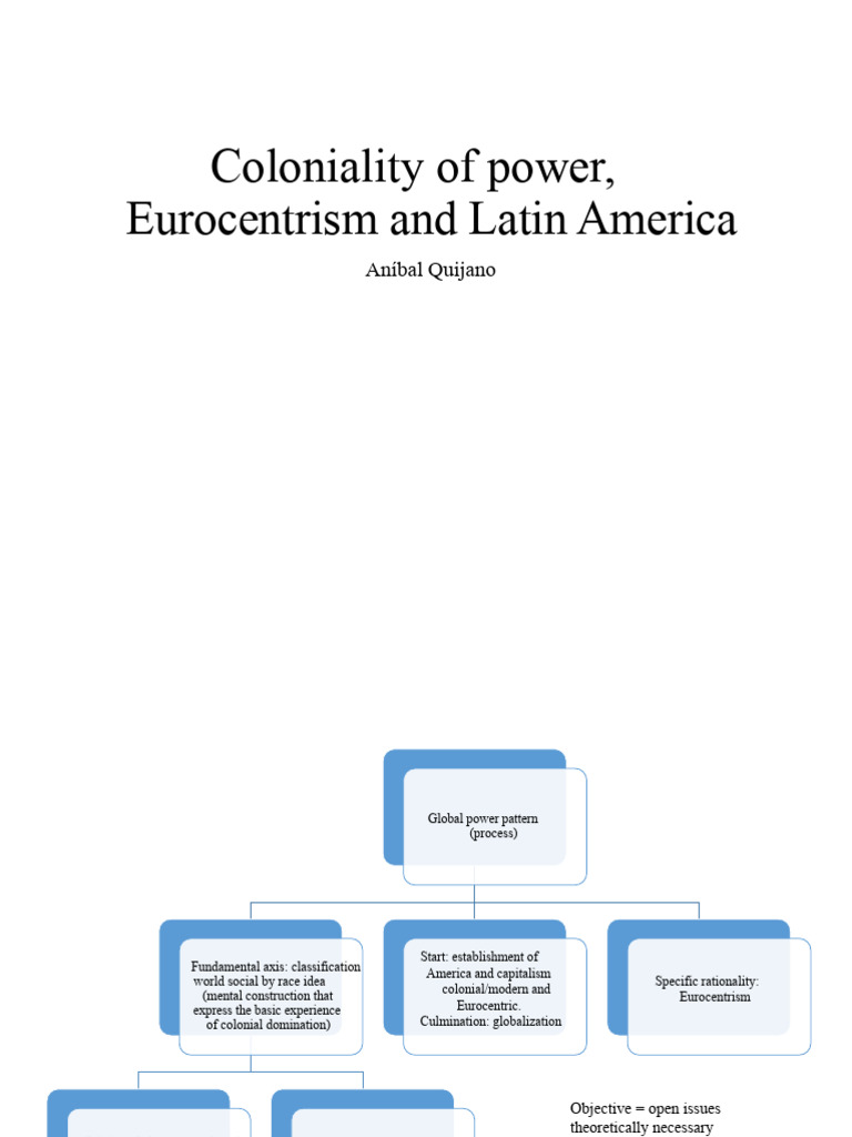 Eurocentrism's Impact on Latin America | PDF | World Systems Theory ...