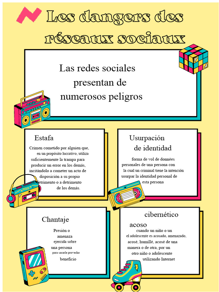 Los Peligros de Las Redes Sociales | PDF