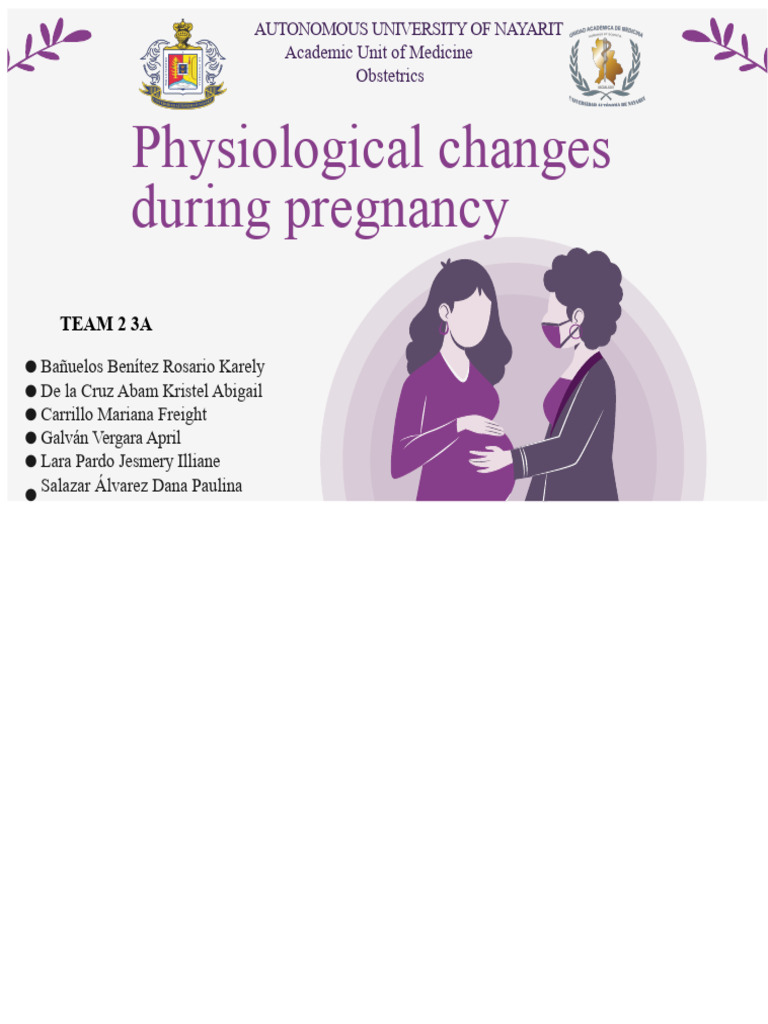 Physiological Changes in Pregnancy | PDF | Respiratory System | Vagina