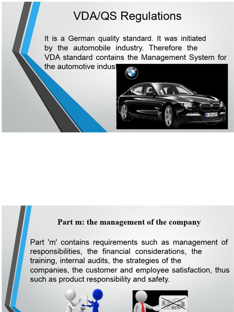 VDA Regulations | PDF