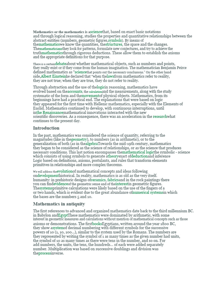 History of Mathematics | PDF | Mathematics | Geometry