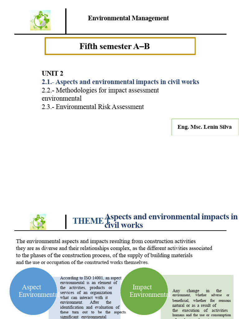 Environmental Impacts in Civil Works | PDF | Waste | Water