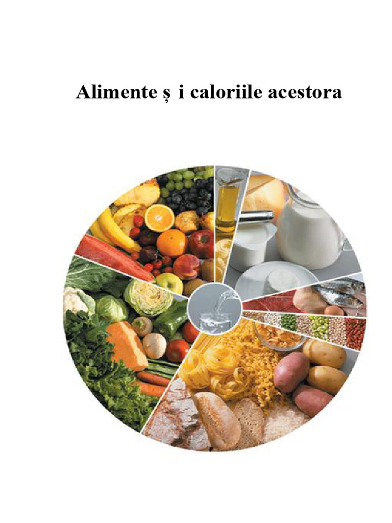 Alimentație - Tabel de Calorii | PDF