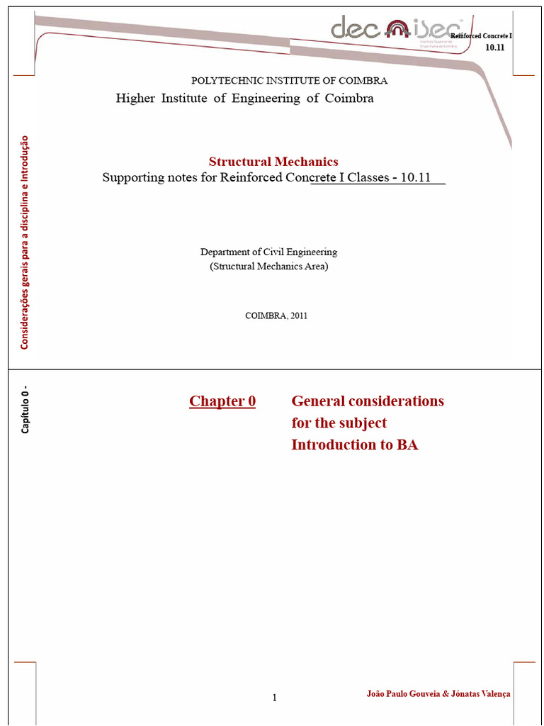Reinforced Concrete I Course Notes | PDF | Concrete | Reinforced Concrete