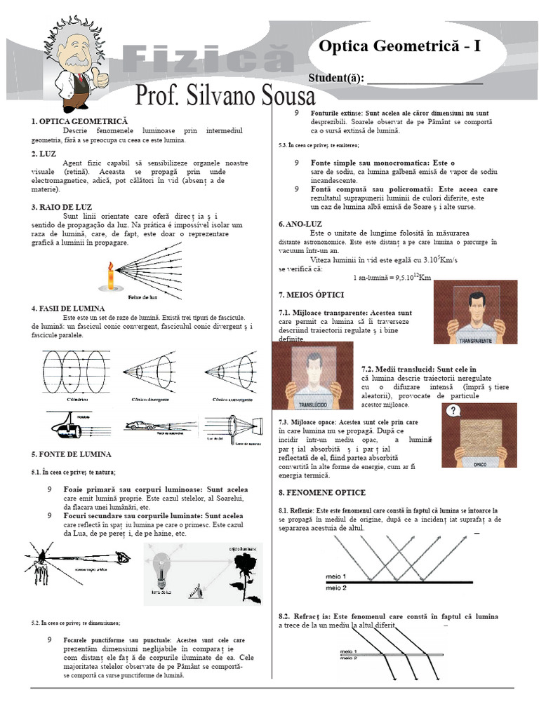 Optica I | PDF