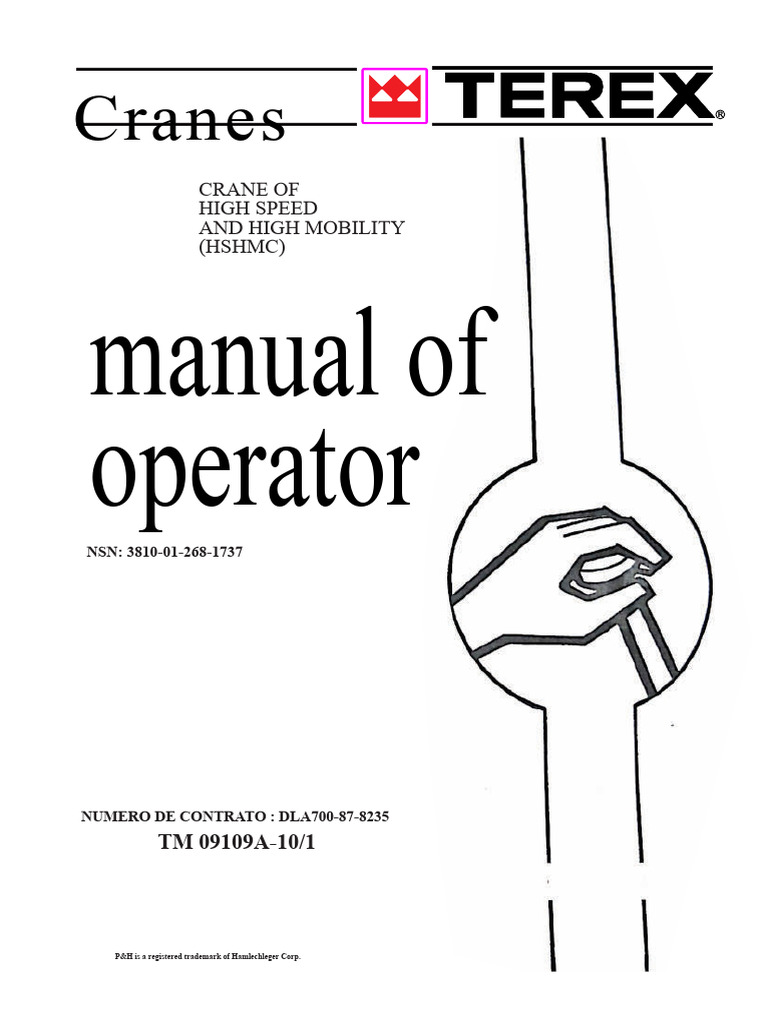HSHMC Crane Operator Safety Manual | PDF | Crane (Machine ...