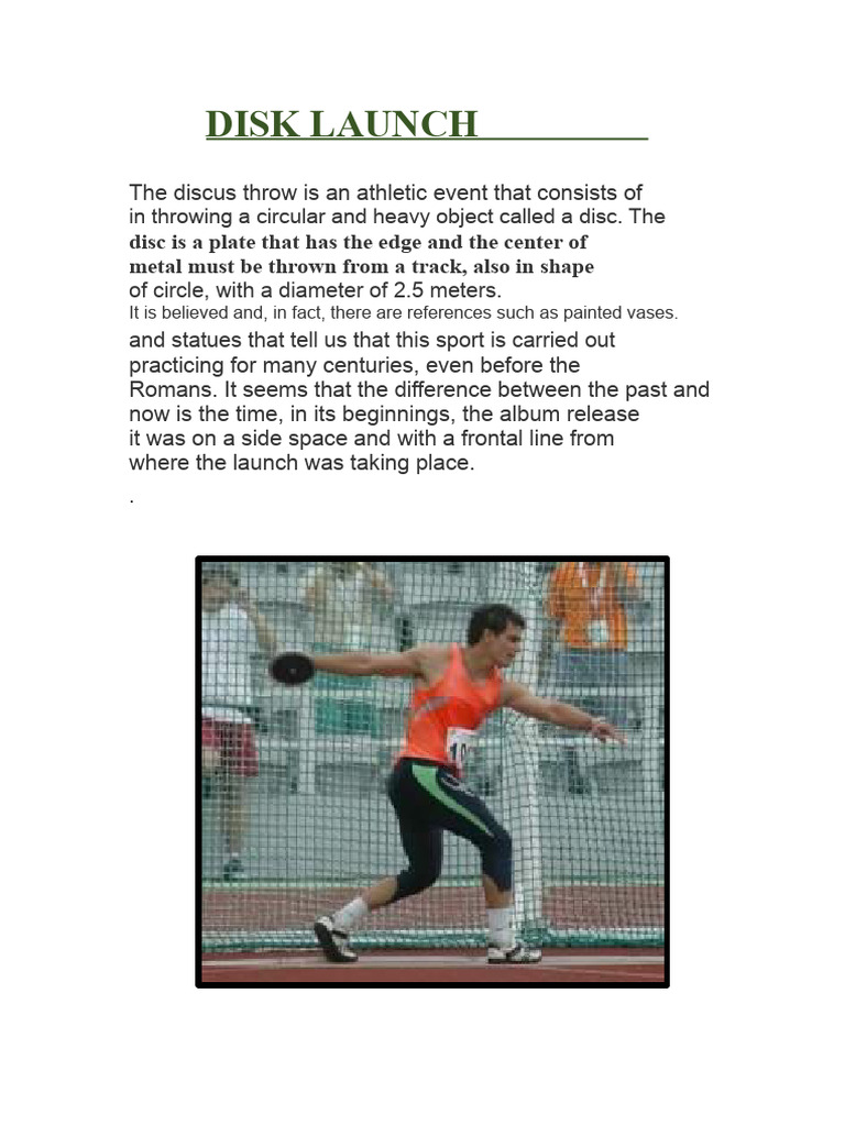 Discu Throw: Rules and Techniques | PDF