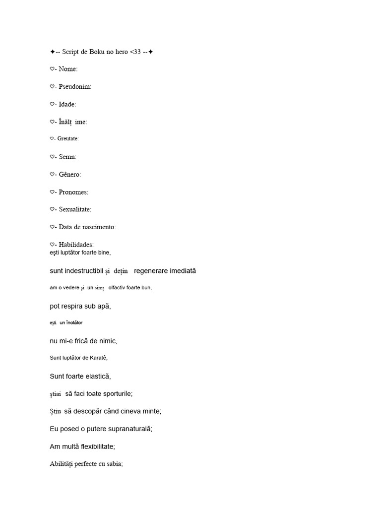 Script My Hero Academia | PDF