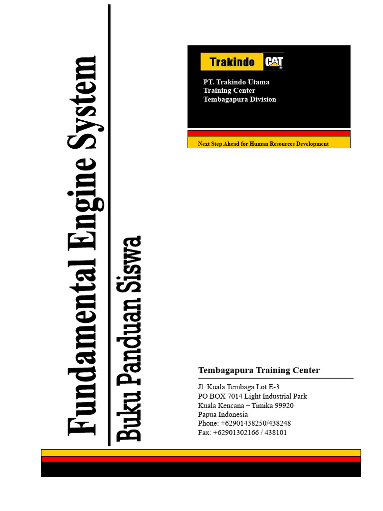 Fundamental Engine System Training Module | PDF | Piston | Internal ...