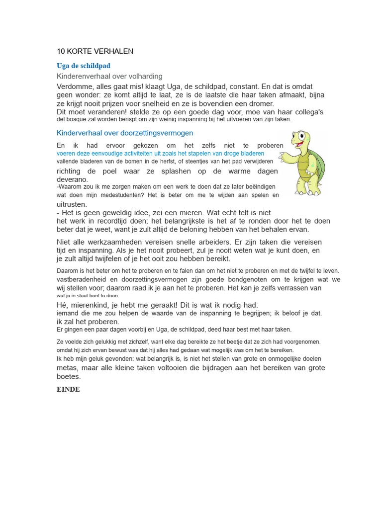 10 Korte Verhalen 22 | PDF
